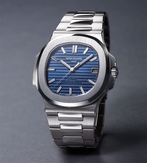 40th anniversary patek philippe nautilus|nautilus patek price.